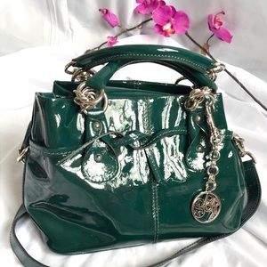 Escada Sport Patent Leather Handbag Made in Italy